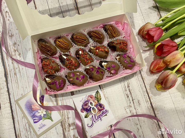 Финики в шоколаде, шоколад ручной работы Королев