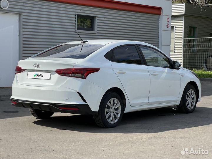 Hyundai Solaris 1.4 AT, 2020, 114 166 км