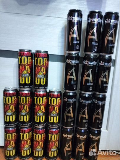 Энергетики adrenaline rush 47 банок