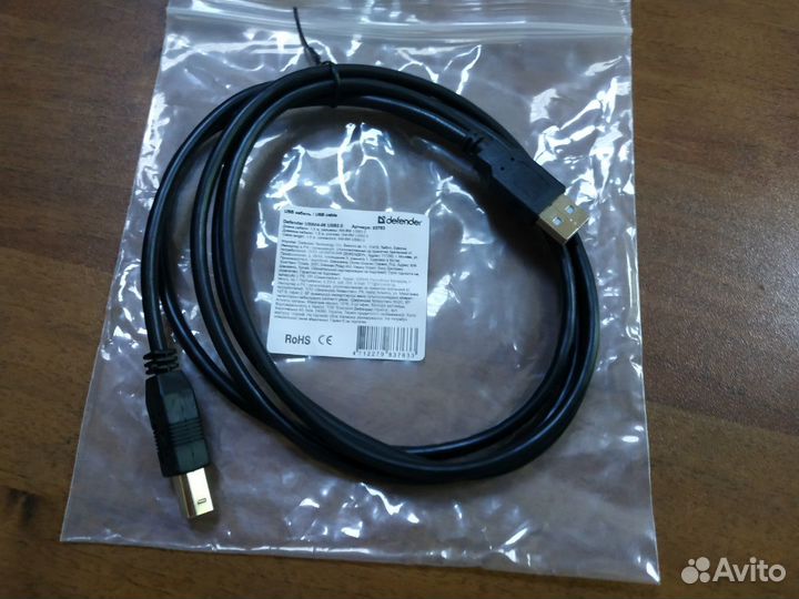Кабель Defender USB для принтера AM-BM