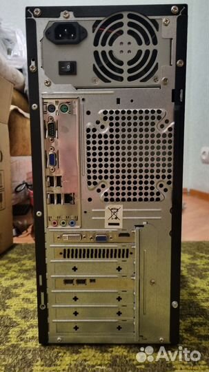 Компьютер системный блок intel pentium
