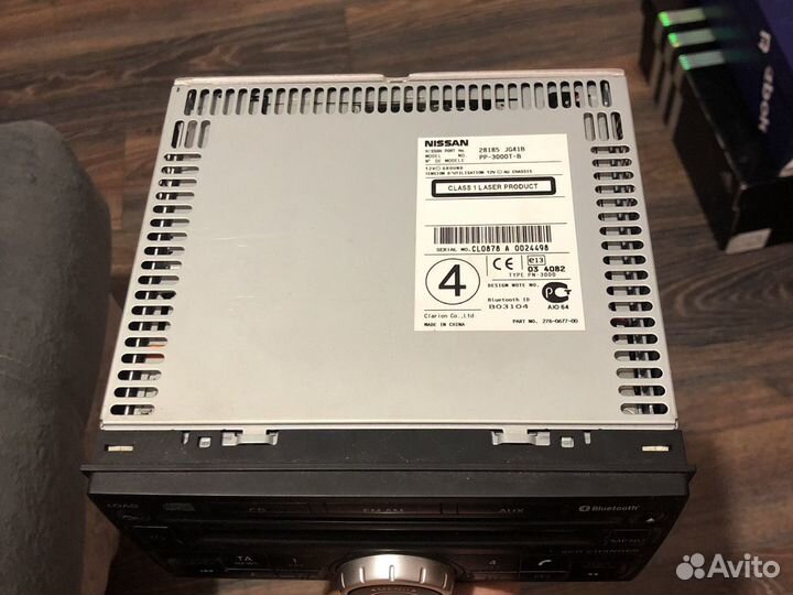 Мультимедиа штатная Nissan