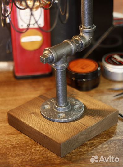 Декоративные настольные лампы лофт