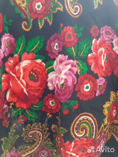 Павловопосадский платок Филигрань оригинал, 1997г