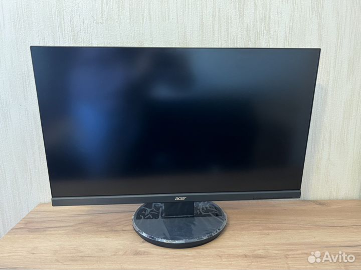 Монитор 27“ Acer k272hlebd, черный