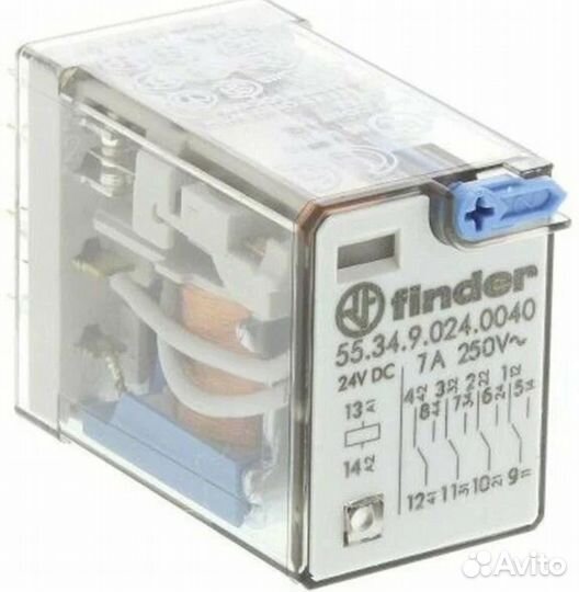 Реле Finder 55.34.9.024.0040