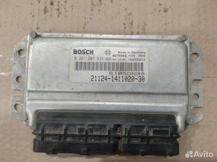 Эбу мозги на ваз 2112-10 (124двс)
