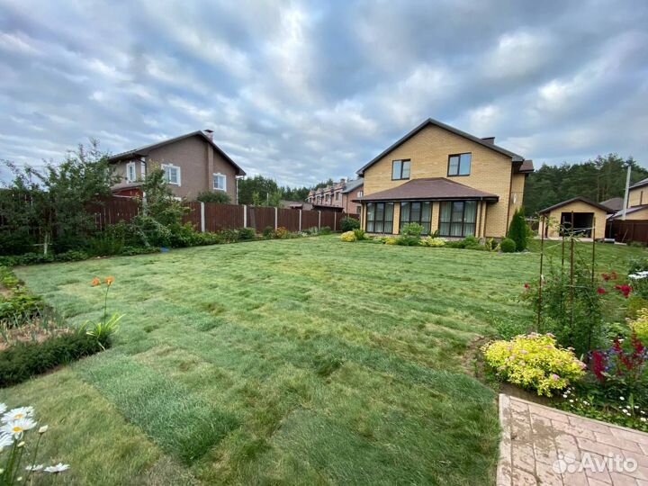 Рулонный газон под ключ