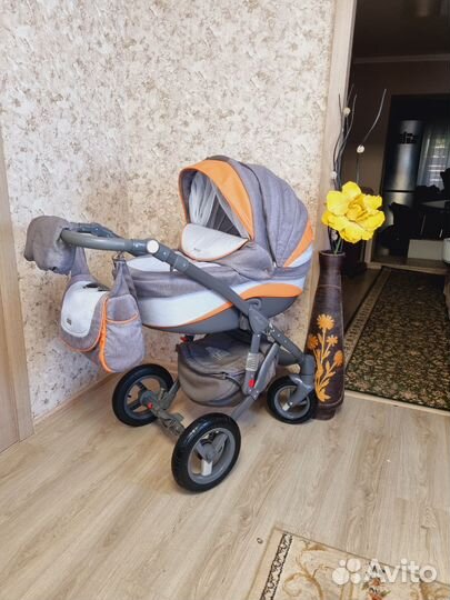 Шикарная Adamex Barletta 2 в 1+автолюлька