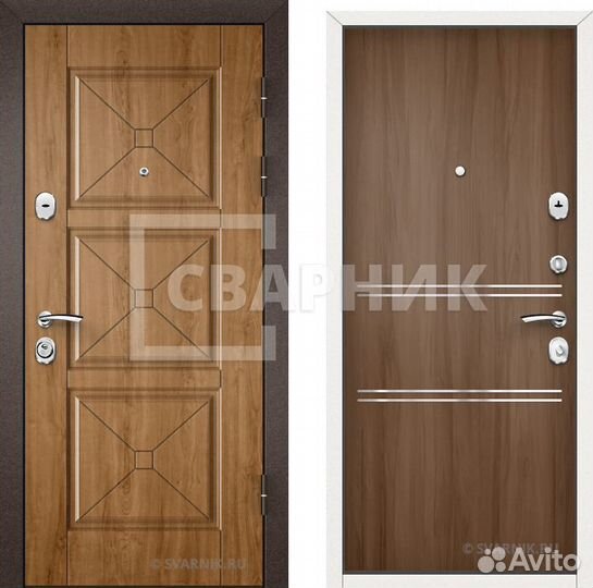 Усиленная входная дверь на заказ. Под ключ