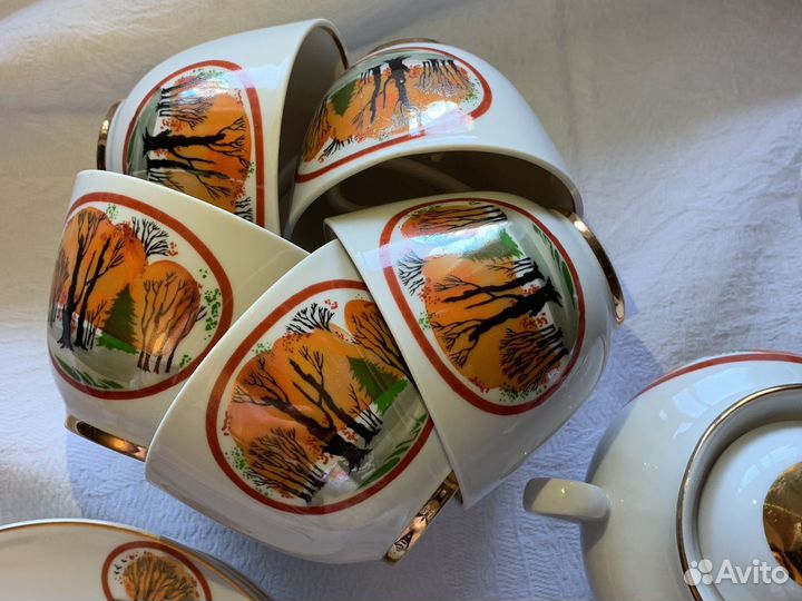 Сервиз лфз «Роща» СССР