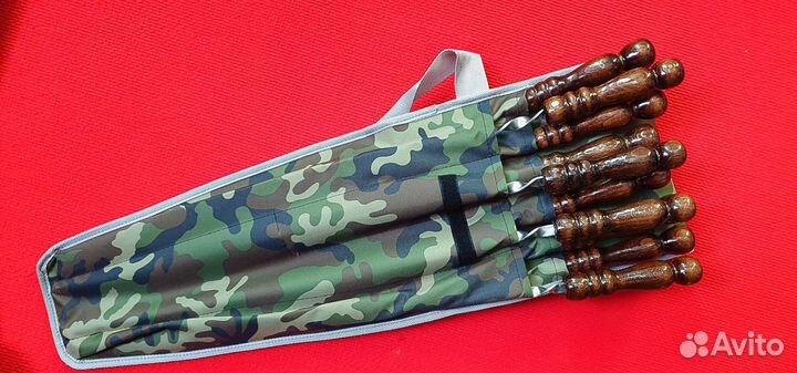 Набор шампуров в чехле