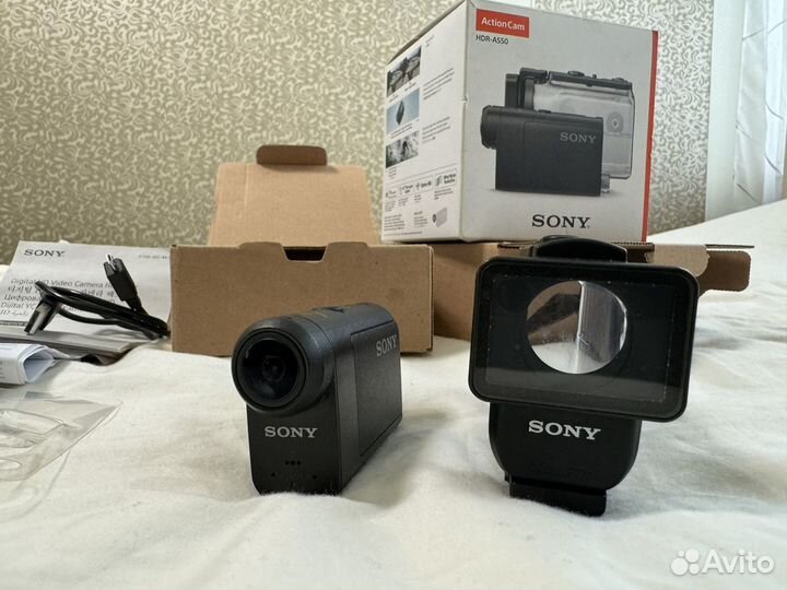 Экшн камера sony hdr as50