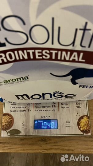 Корм monge vetsolution