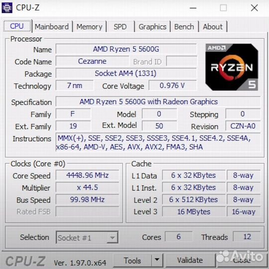 New AMD Ryzen 5 5600G AM4 чипы A520 A320 B350 B450