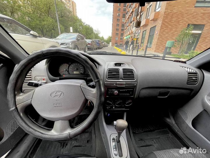 Hyundai Accent 1.5 AT, 2008, 212 456 км