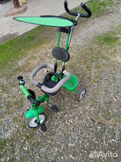 Детский велосипед коляска