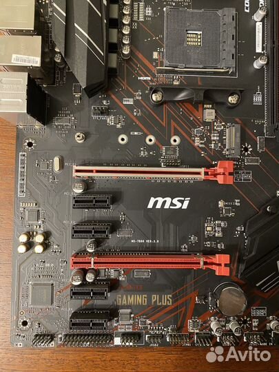 Материнская плата msi b450 gaming plus max