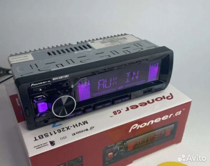 Магнитола pioneer с блютусом 1Din