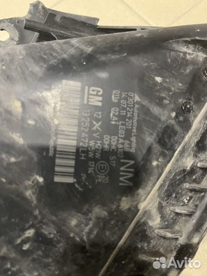 Фары opel zafira b