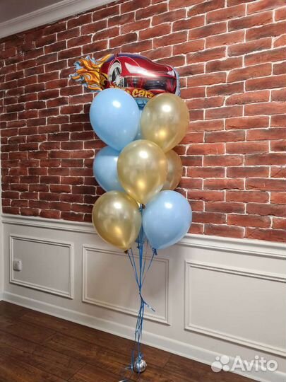 Фольгированные воздушные шары-цифры