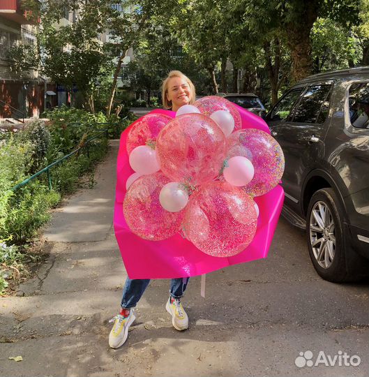 Букеты гиганты из шаров с доставкой