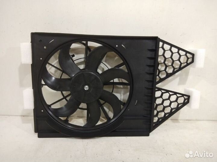 Диффузор с вентилятором передний Volkswagen Polo 5