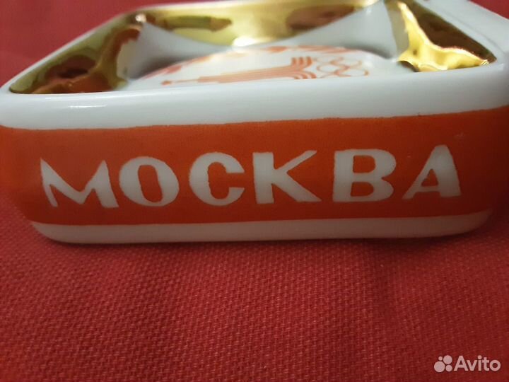 Плакетка редкая Олимпиада 80 ффз Чайка