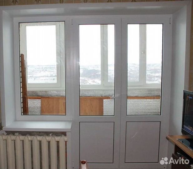 Окно и дверь на балкон от производителя