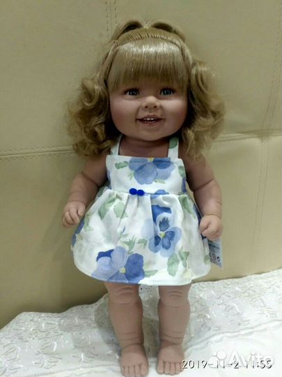 Реборн Испания новый виниловый 50 см