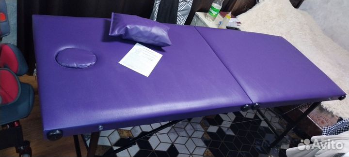 Массажный Стол складной с регулировкой высоты
