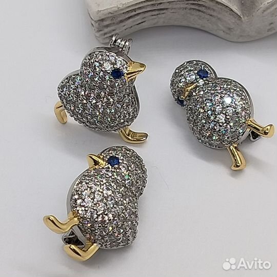 Брошь (сет 3 шт.)