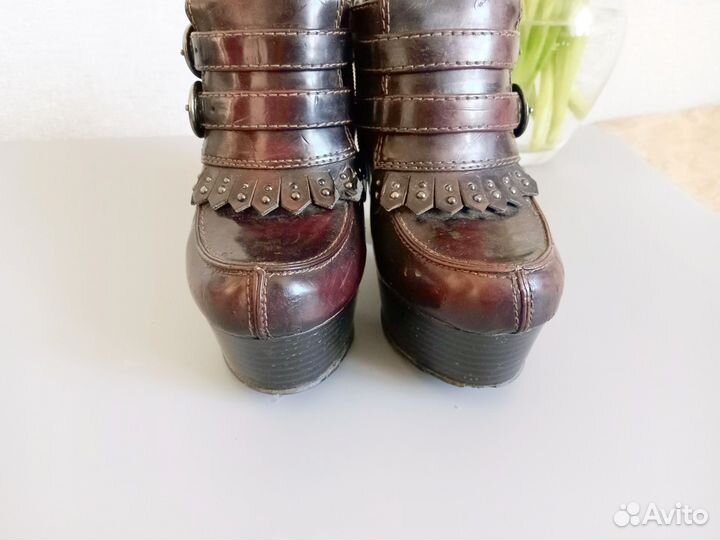 Боты, ботинки на платформе, 37