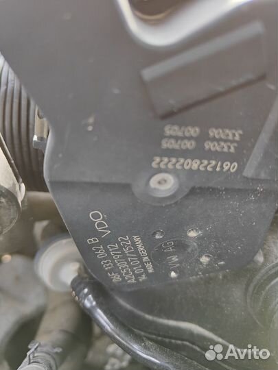 Skoda octavia a5 заслонка дроссельная