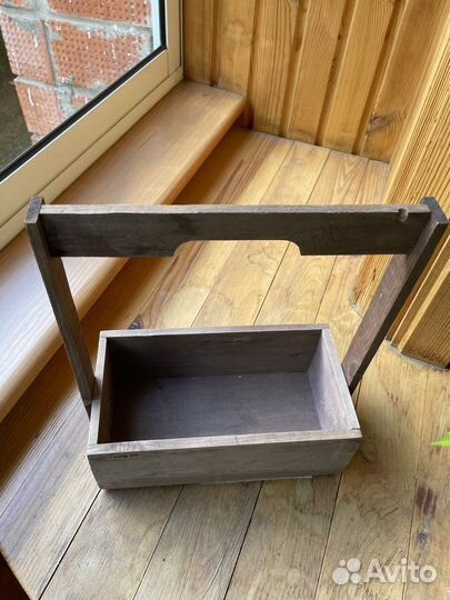 Деревянный декоративный ящик