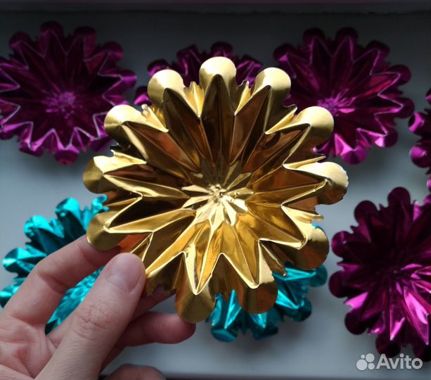 Звезды из фольги СССР