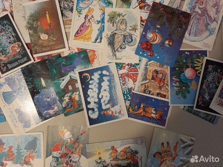 Винтажные открытки из СССР