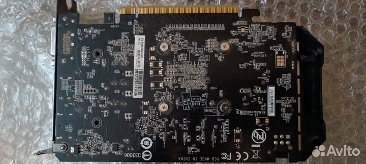 Видеокарта gigabyte GeForce GTX 1050 Ti OC 4G (GV