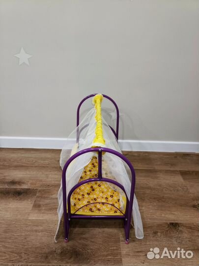 Кроватка маятник для кукол