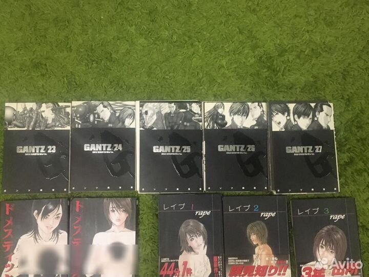 Манга на японском и русском