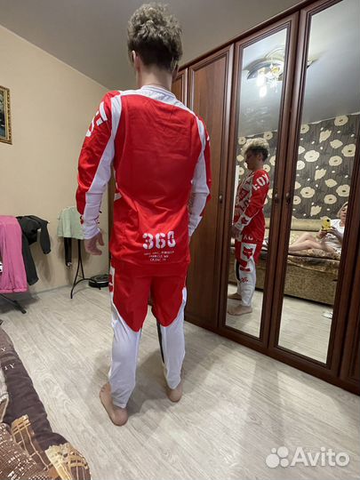 Комплект джерси и брюки для мотокросса