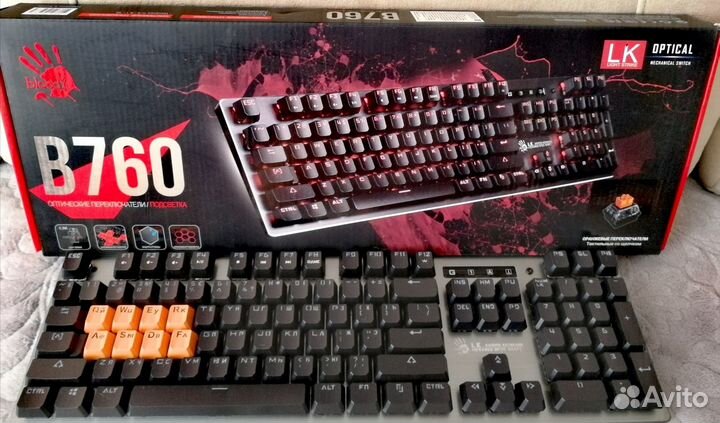 Игровая клавиатура A4Tech Bloody B760