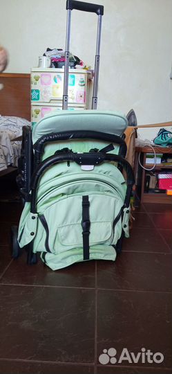 Детская прогулочная легкая коляска