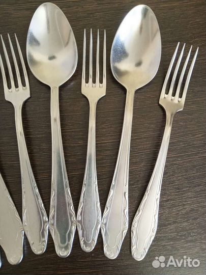 Ложки и вилки нержавейка