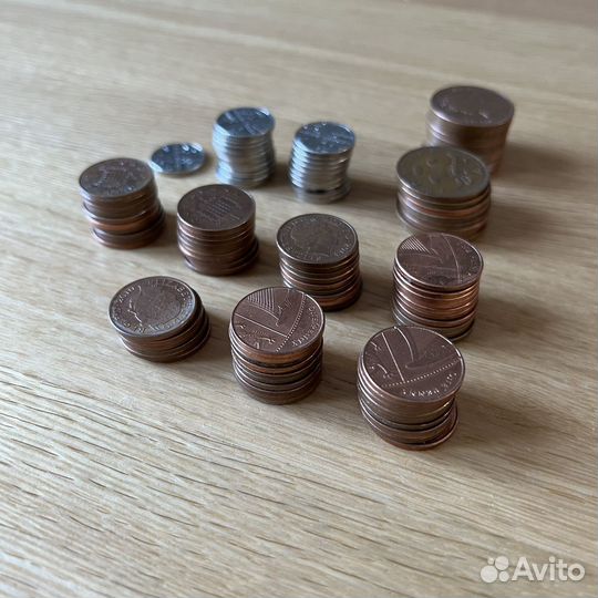 Пенсы 1-2-5 Великобритания