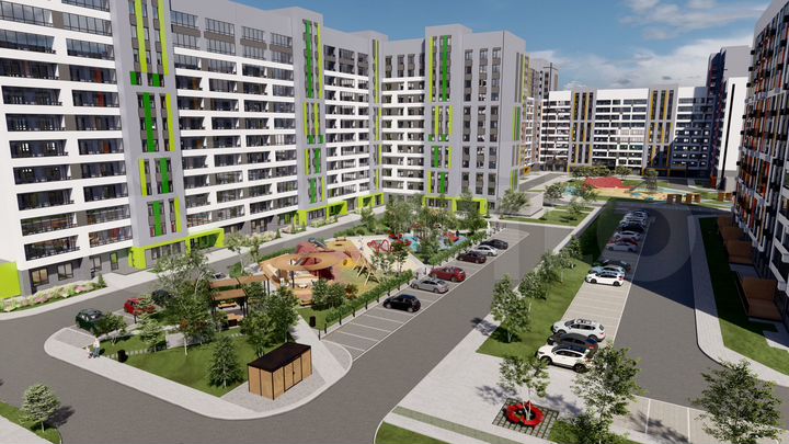 2-к. квартира, 41,1 м², 8/12 эт.