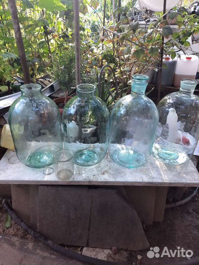 Бутыль стеклянная 10 литров