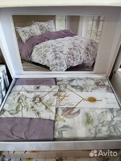 Постельное белье сатин хлопок евро