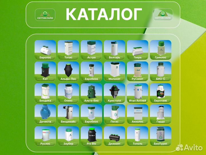 Септик Евробион Раунд