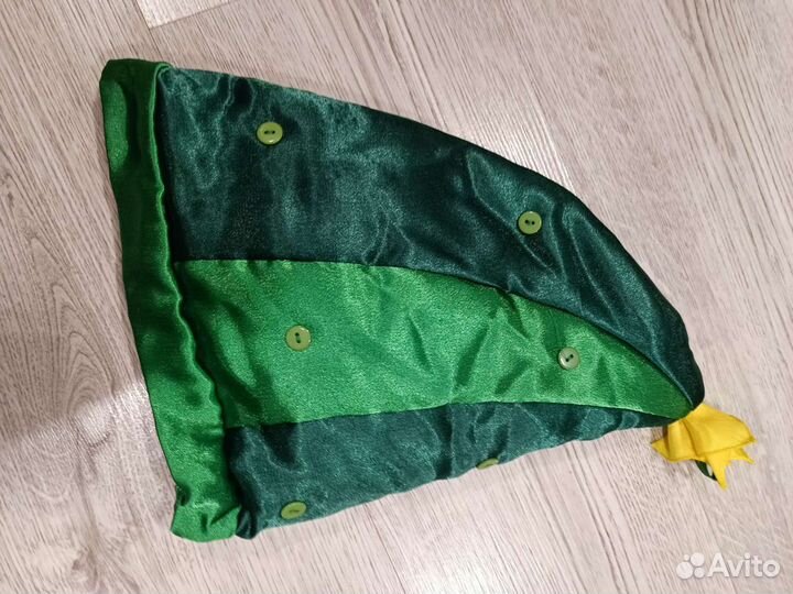 Шапка огурец